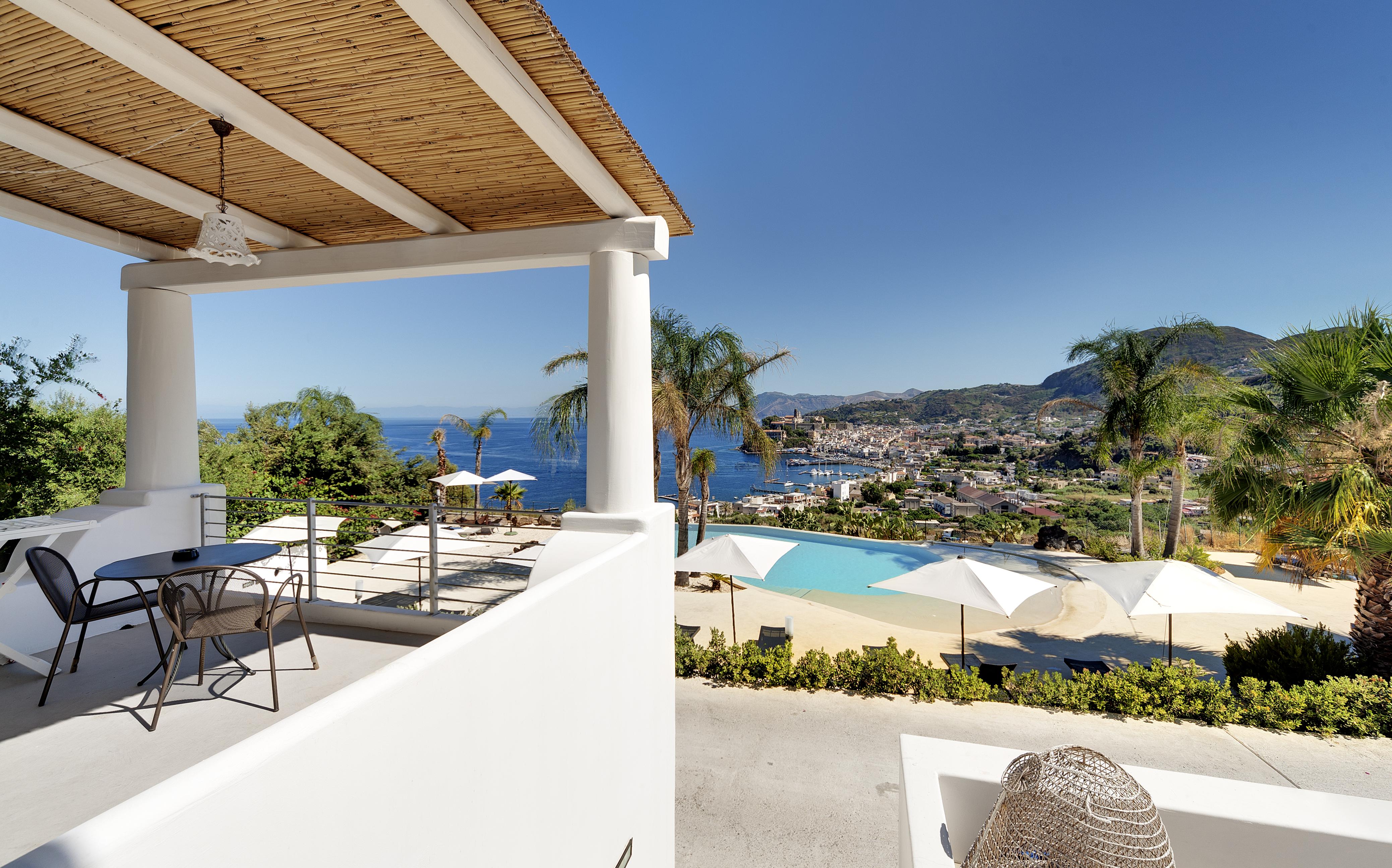 Hotel Villa Enrica - Aeolian Charme Липари Екстериор снимка